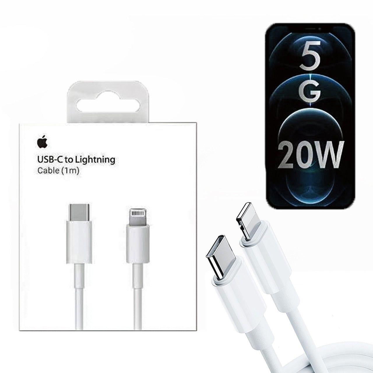 5pieces Iphone Pd Cable 20w Aaaa Quality Lightening To Type C