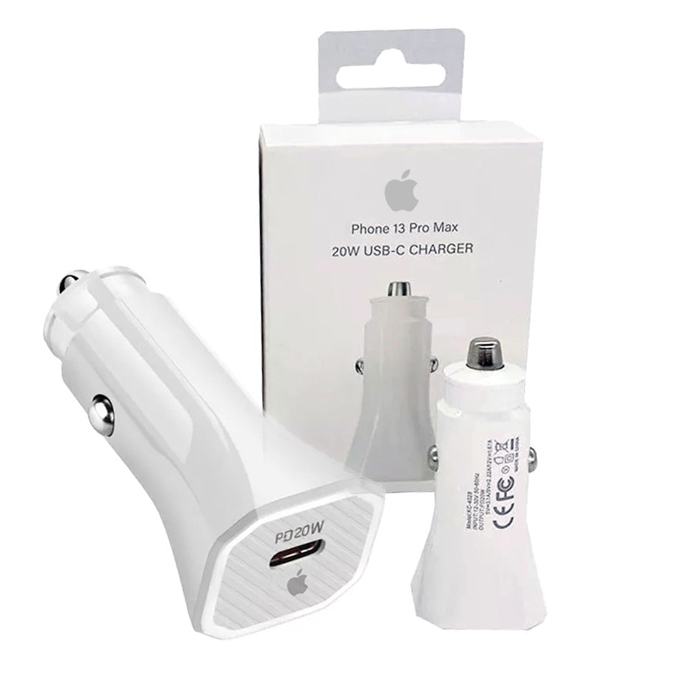 3 pieces Iphone Car Charger Usb-c 20w