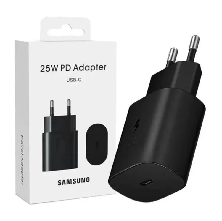 2 pieces Samsung 25w Eu Pin Original Pd Adopter Usb-c