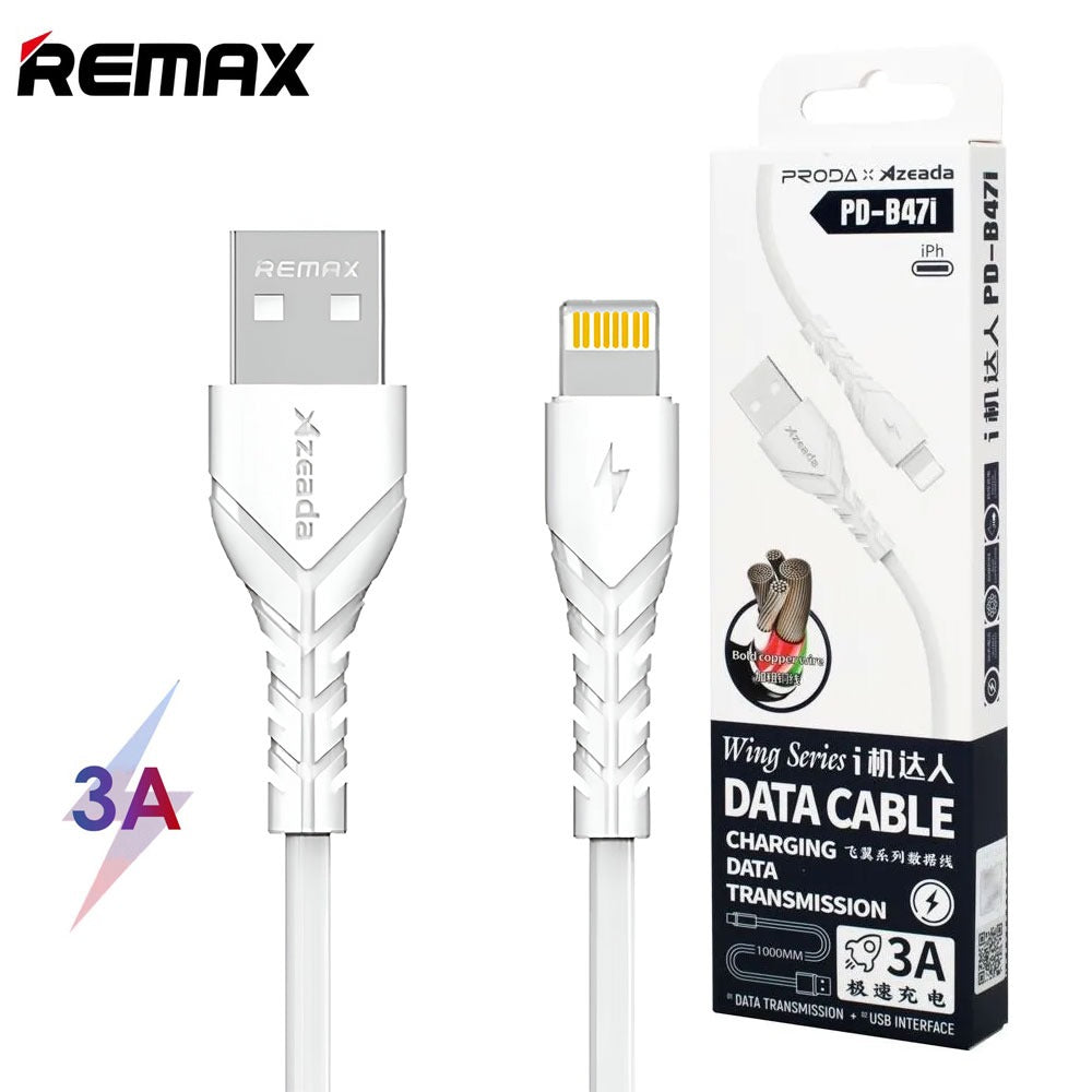 4pieces Remax Proda B47i Usb A To Iphone Cable
