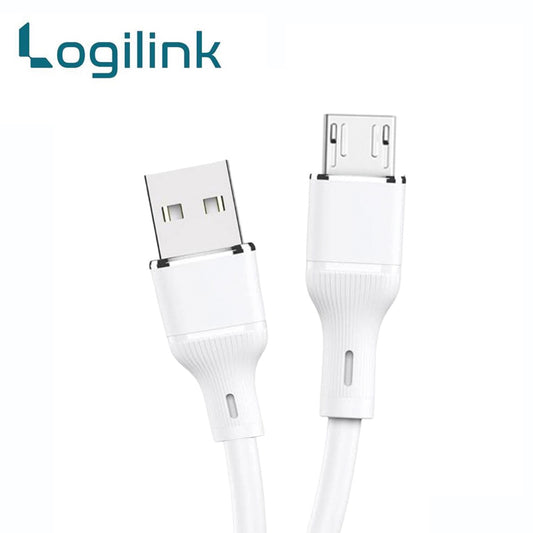 4 pieces Logilink Usb To Micro Silicone Fast Charging Data Cable 1m (1 Year Warranty)