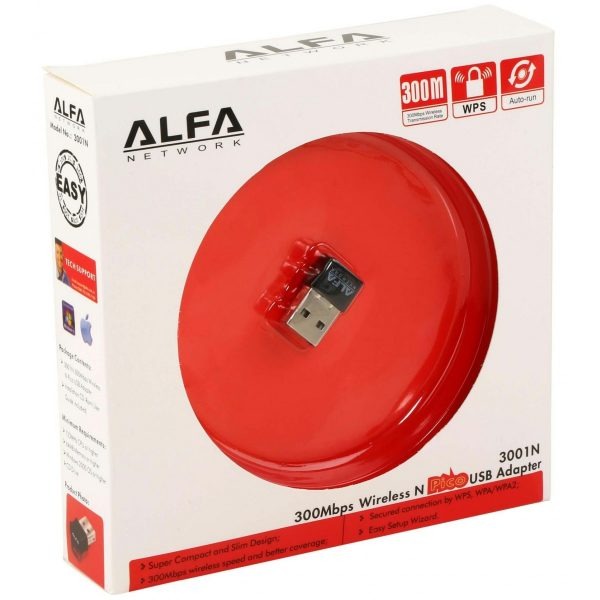 3 pieces Alfa Wifi Usb Adapter Mini 300 Mbps