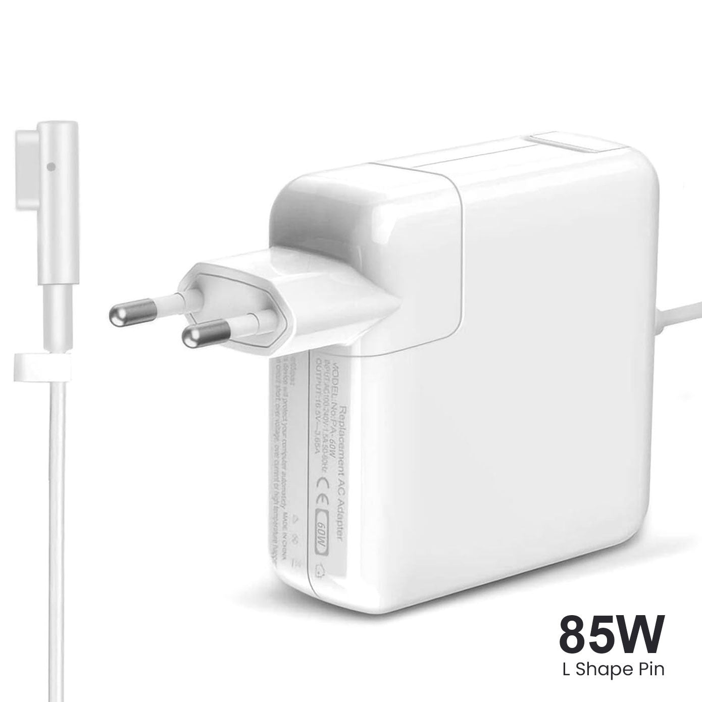 Apple 85w Magsafe 1 (l Shape Pin) Macbook Pro Laptop Charger
