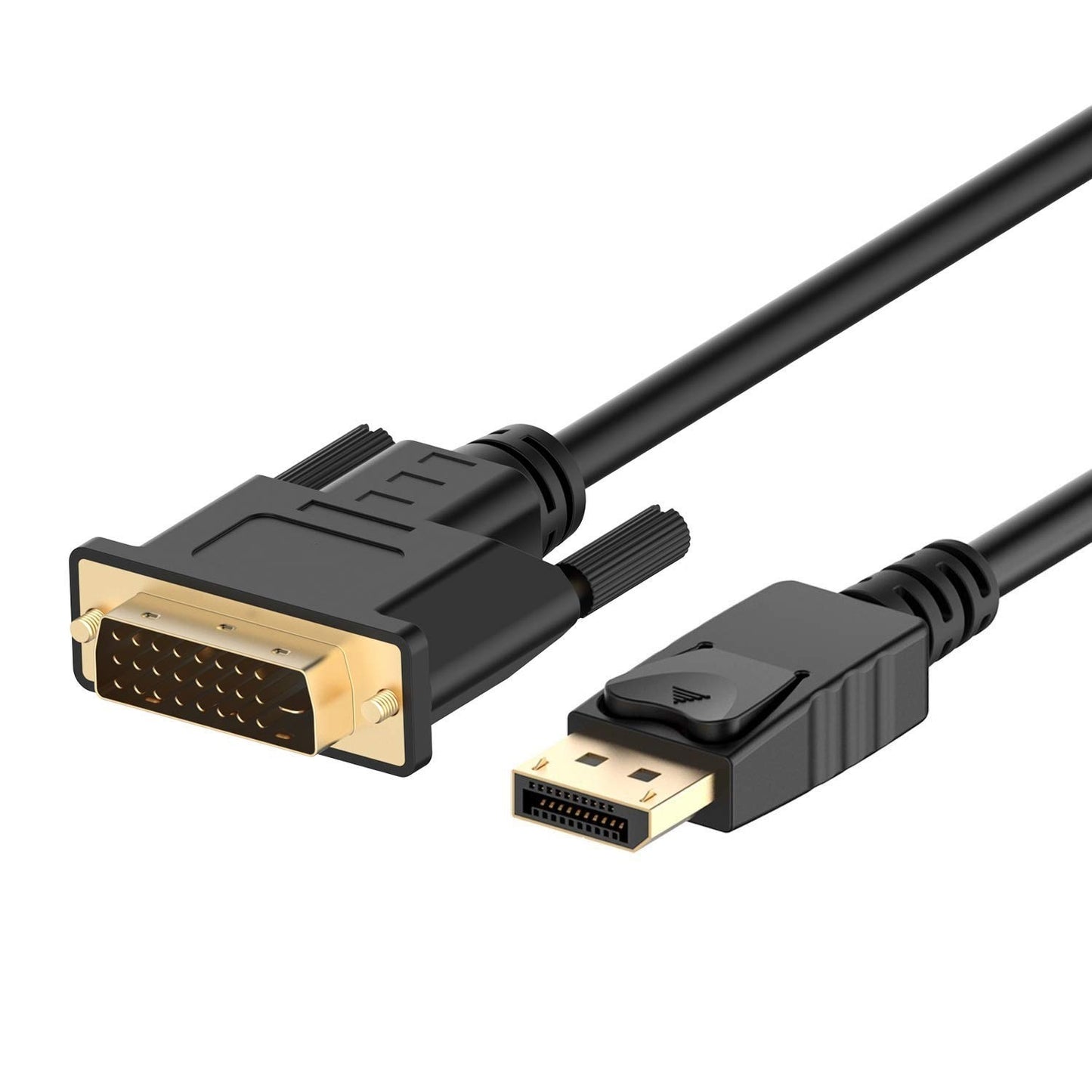 2 pieces D Port To Dvi Male Cable 1.8m