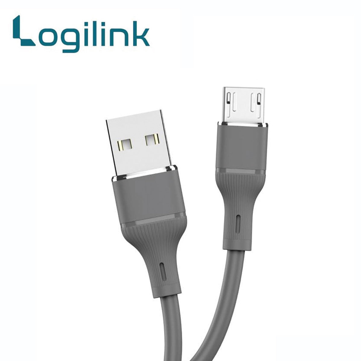 4 pieces Logilink Usb To Micro Silicone Fast Charging Data Cable 1m (1 Year Warranty)