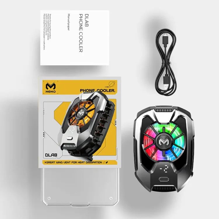 Cooling fan DLA8 Cooling fan for gaming DLA8 best mobile cooler mobile phone radiator compatible with android and IOS