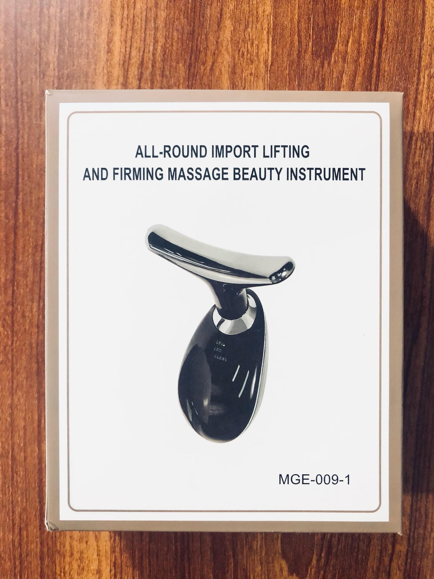 Neck Face Massager Skin Care Facial Massage Device with 3 Color Modes for Skin Rejuvenation Face Sculpting Tool for Double Chin