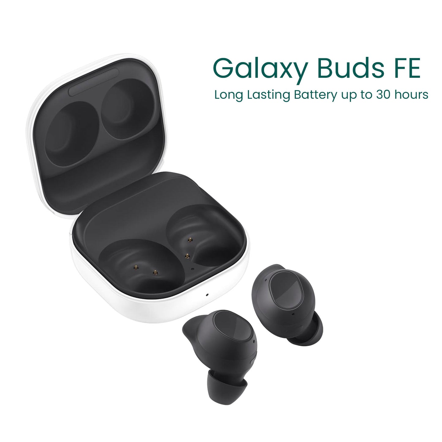 New Samsung Galaxy Buds Fe True Wireless Bluetooth Earbuds Sm-R400n White & Black