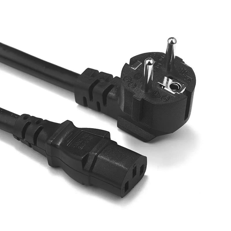 2 pieces Imported Power Cable For Desktop PC Computer 1.5M