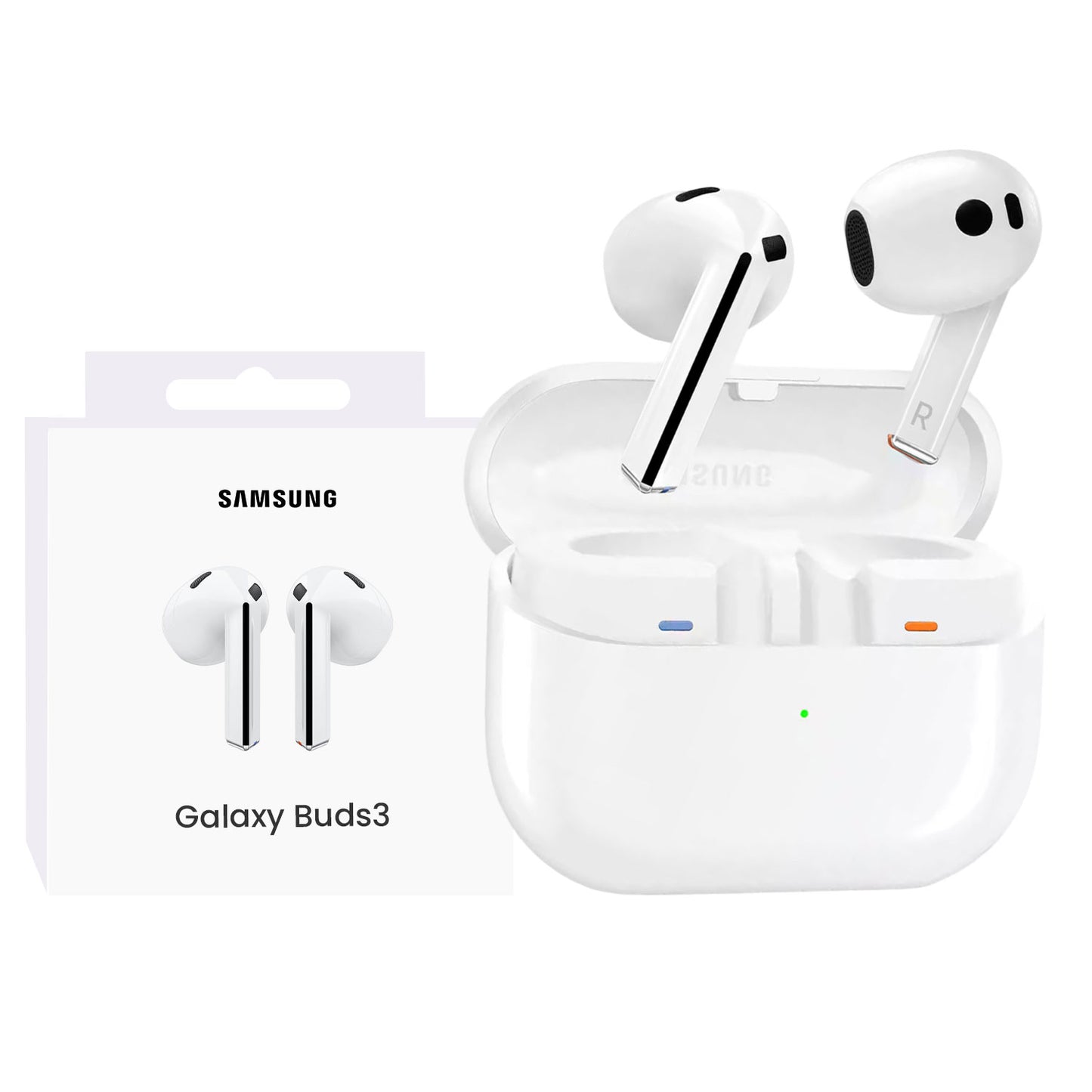 SAMSUNG GALAXY BUDS3 R530 WIRELESS CHARGING EARBUDS BLACK & White