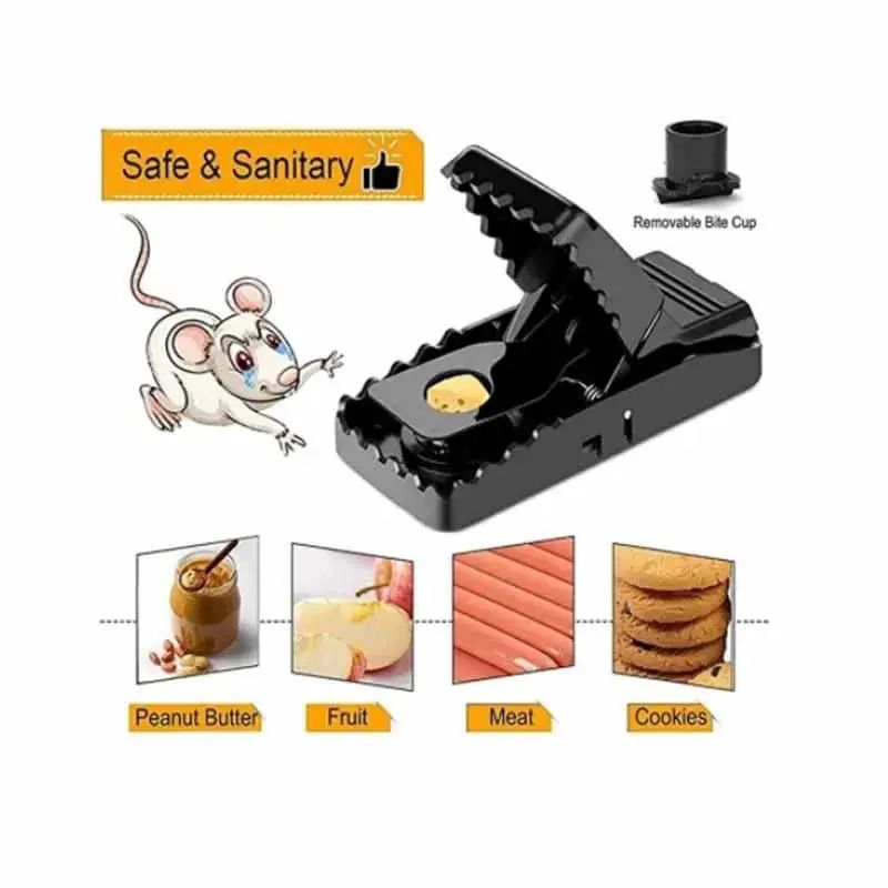 2 pieces Universal Mousetrap Plastic Household Mousetrap Sensitive Tool