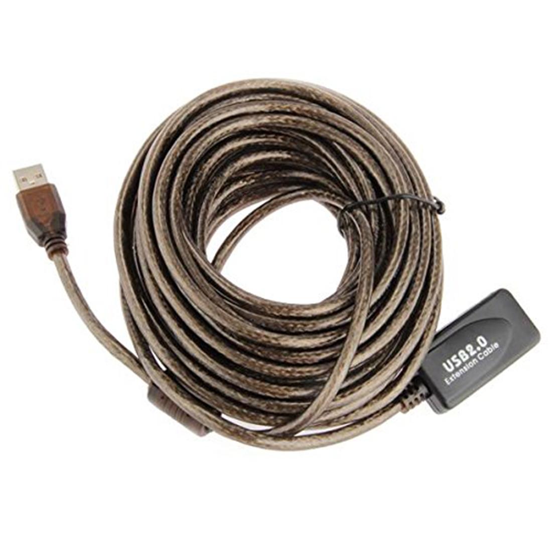 USB EXTENSION MALE TO FEMALE 2.0 WITH IC (IMPORTED CABLE) 10M