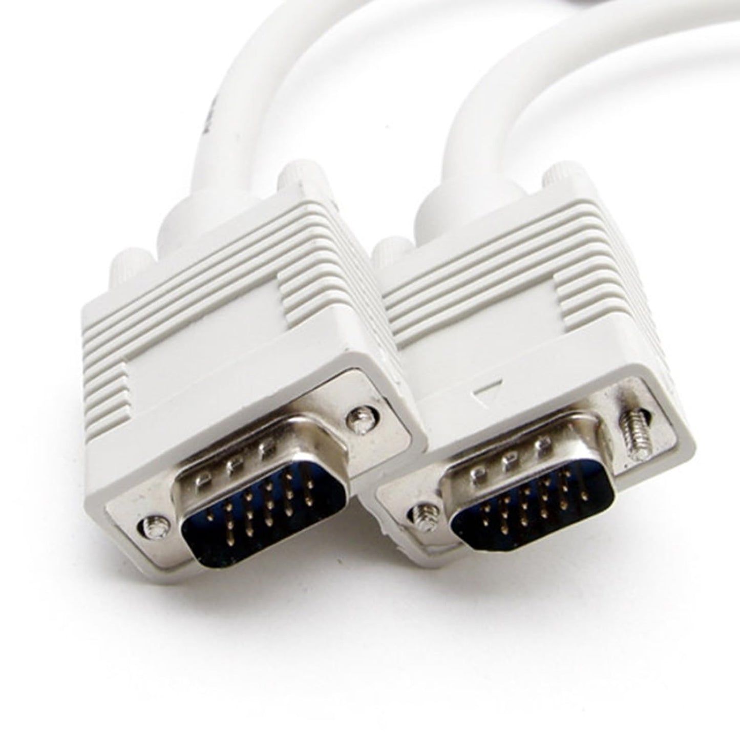 2 pieces Vga Cable Male To Male Od 8mm 1.5M