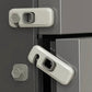 2 pieces 5-Star EU Standard Tosee Safety Locks – Child-Safe Sliding Locks for Cabinets, Doors & Fridges | No Drilling | Easy Removal | Durable Plastic | Modern Design | Ideal for Home Safety