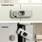 2 pieces 5-Star EU Standard Tosee Safety Locks – Child-Safe Sliding Locks for Cabinets, Doors & Fridges | No Drilling | Easy Removal | Durable Plastic | Modern Design | Ideal for Home Safety