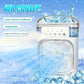 Large Capacity Portable Air Conditioner Fan with USB Power - Quiet Design, 5-Speed Adjustable Wind Speed, Humidifier Feature, Ideal for Home, Office & Car Use, Made in China, Air Conditioner Portable.