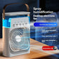 Large Capacity Portable Air Conditioner Fan with USB Power - Quiet Design, 5-Speed Adjustable Wind Speed, Humidifier Feature, Ideal for Home, Office & Car Use, Made in China, Air Conditioner Portable.
