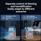 Large Capacity Portable Air Conditioner Fan with USB Power - Quiet Design, 5-Speed Adjustable Wind Speed, Humidifier Feature, Ideal for Home, Office & Car Use, Made in China, Air Conditioner Portable.