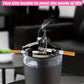 2 pieces Portable Ashtray with Water Tank – Quick & Easy Smoke Extinguishing, Windproof Design for Home & Office Use, ABS & Stainless Steel, Transparent Top for Monitoring Water Level, Smoke Extinguishing Tool | Modern Ashtray | Abs Material, Car Ashtray.