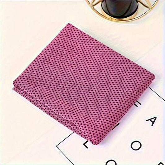 2 pieces Quick-Dry Cooling Towels - Reusable, Fade-Resistant Sports & Gym Towels for Summer/Winter Outdoor Activities, Ice Towels, Fitness, Gym, Yoga, Outdoor games Ultra Soft Highly absorbent super soft Towel. Random Colours