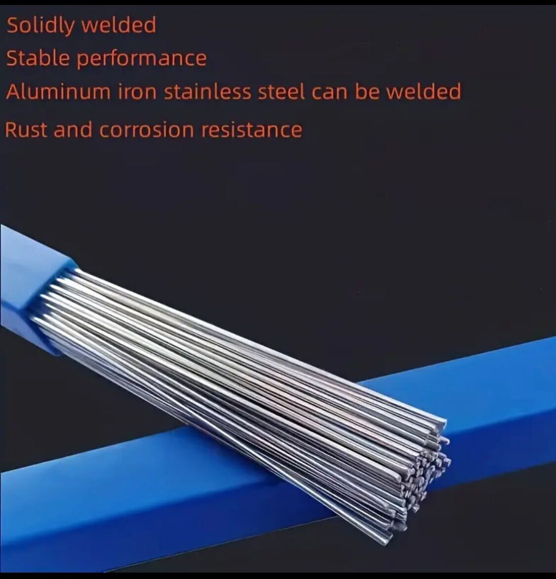 4 sets 5 pcs of Low-Temperature Universal Welding Wire - Ideal for Home Repairs on Aluminum And Aluminum Alloys! Welding Can Be Performed Using Gas Welding Or Argon Arc Welding, with Welding Powder Added for Better Results. 33CM x 1.6mm