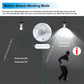 5 pieces E27 Motion Sensor Bulb Holder – AC110-240V, Auto On/Off IR Sensor, Adjustable Delay (17/35/280s), Overload Protection | For LED, Incandescent & Halogen | Durable Plastic | Indoor Light Control