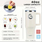BIGRD 100% Original 40oz Tumbler Smoke Blue with Handle and Straw, 100% Leak-Proof Travel Mug, Stainless Steel Double Wall Vacuum Insulated Coffee Cup, Includes Accessories:2 In 1 Lid, Steel Straw, Cleaner, Carrying Bag, Silicone dust cap