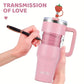 WATERSY 30oz Tumbler – 100% Original 304 Stainless Steel, Vacuum Insulated, Leak-Proof 2-in-1 Lid, Straw & Brush Included, Dishwasher Safe, Durable Red Drinkware, Ideal Gift Option