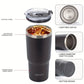 WATERSY 100% Original 20oz Tumbler with Lid, Stainless Steel Vacuum Insulated Double Wall Travel Tumbler, Durable Insulated Coffee Mug, Powder Coated Thermal Cup With Lids And Straw and cleaning brush, Dishwasher safety.