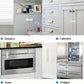 3 pieces White Cabinet Locks – Easy-Install Adhesive Stops for Drawers, Cabinets, Fridges, Ovens & More | Durable Plastic | Child Safety & Home Organization | Sleek Design | Kitchen Safety Essential
