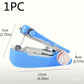2 pieces Random Colour portable handheld sewing machine - compact and easy-to-use mini manual tool with adjustable tension knob, available in blue, red, white, pink - perfect for quick repairs and outdoor adventures.