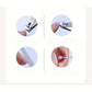 5pcs Complete Manicure and Pedicure Set - Stainless Steel Nail Clippers, File, and Trimmer - Odorless Personal Care Kit for Men and Women.