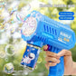 LED Bubble Gun - Perfect for Outdoor Parties, Weddings, Beach and Pool Fun - Ideal Gift for Birthday, Can use around Swimming Pools-Holiday Gatherings