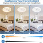 EU Standard Smart Ceiling/Wall Fan Light – E27 Holder, Remote Dimming & 4-Speed Wind Control | Lighting + Fan Combo for Bedroom, Kitchen, Bath, Living Room | Intelligent & Universal Design