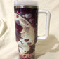 40oz Insulated Stainless Steel Mug – Double-Wall Vacuum Cup with Lid & Straw | Spill-Proof, Non-Slip Handle | Hot/Cold Travel Mug for Home, Office, Cafe, Hiking | Durable 304 Steel | Handwash Only