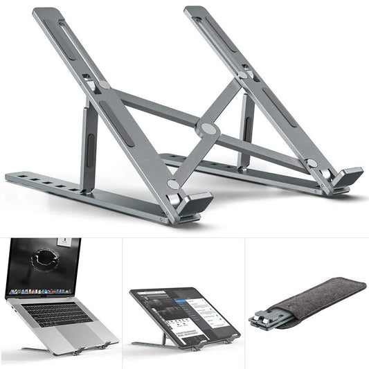 2 pieces Speed-x 18 Inch Laptop Stand Creative Folding Storage Bracket