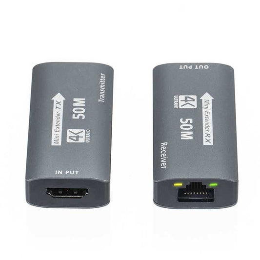 50m Hdmi 4k (original 4k) Range Extender Cat6 Network Hdtv