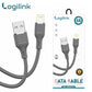 3 pieces Logilink Usb To Lightning Silicone Fast Charging Data Cable 1m (1 Year Warranty)