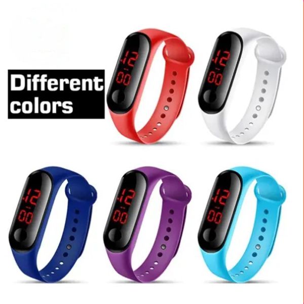 3 pieces Led Watch Digital Watch