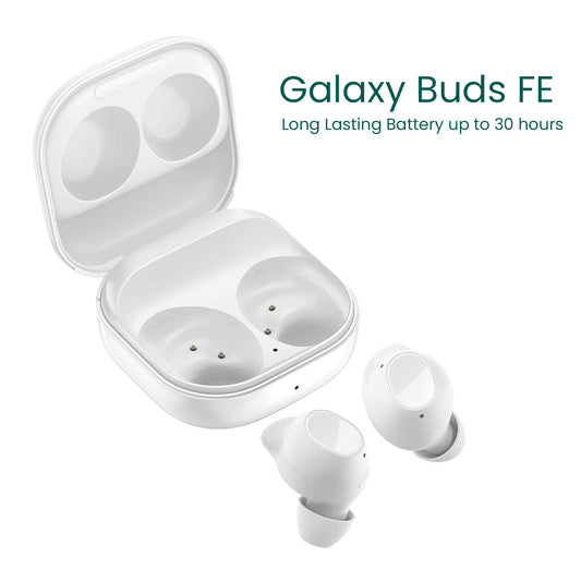 New Samsung Galaxy Buds Fe True Wireless Bluetooth Earbuds Sm-R400n White & Black