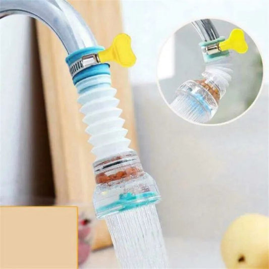 5 pieces Plastic Fan Kitchen Shower Splash Fan Faucet Water saving Filter Shower Water Rotating Spray Regulator Tap Water Filter Valve for Kitchen tap nozzle extended filter water saving device Accessories Multicolour
