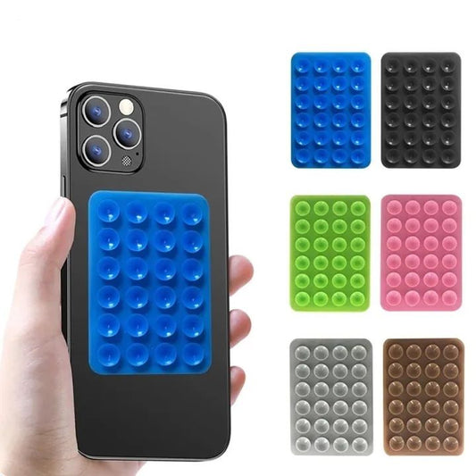 3 pieces Silicone Suction Pad Phone Holder Self Adhesive Rubber Sucker Holder For VR Mobile Accessories